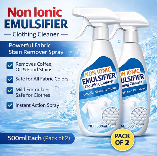 All-Purpose Clothing Stain Cleaner – Removes Coffee, Wine & Oil Stains in Seconds! BUY 1 GET 1 FREE